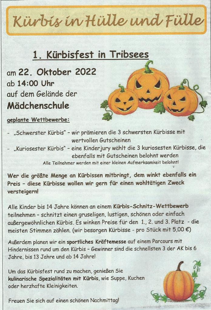 Kürbisfest 22.10.22